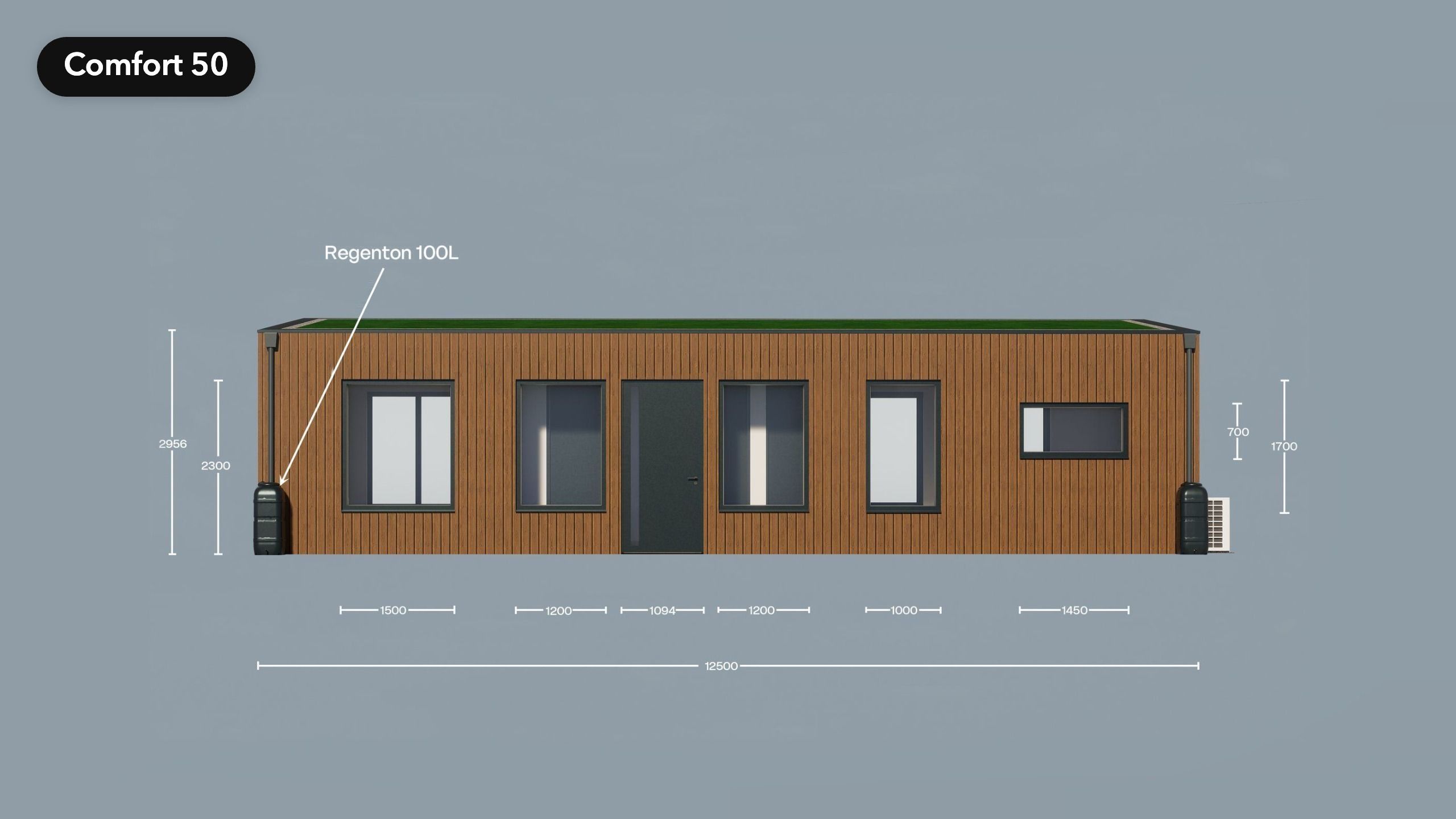 Buitenaanzicht Plexat Comfort 1 van 6
