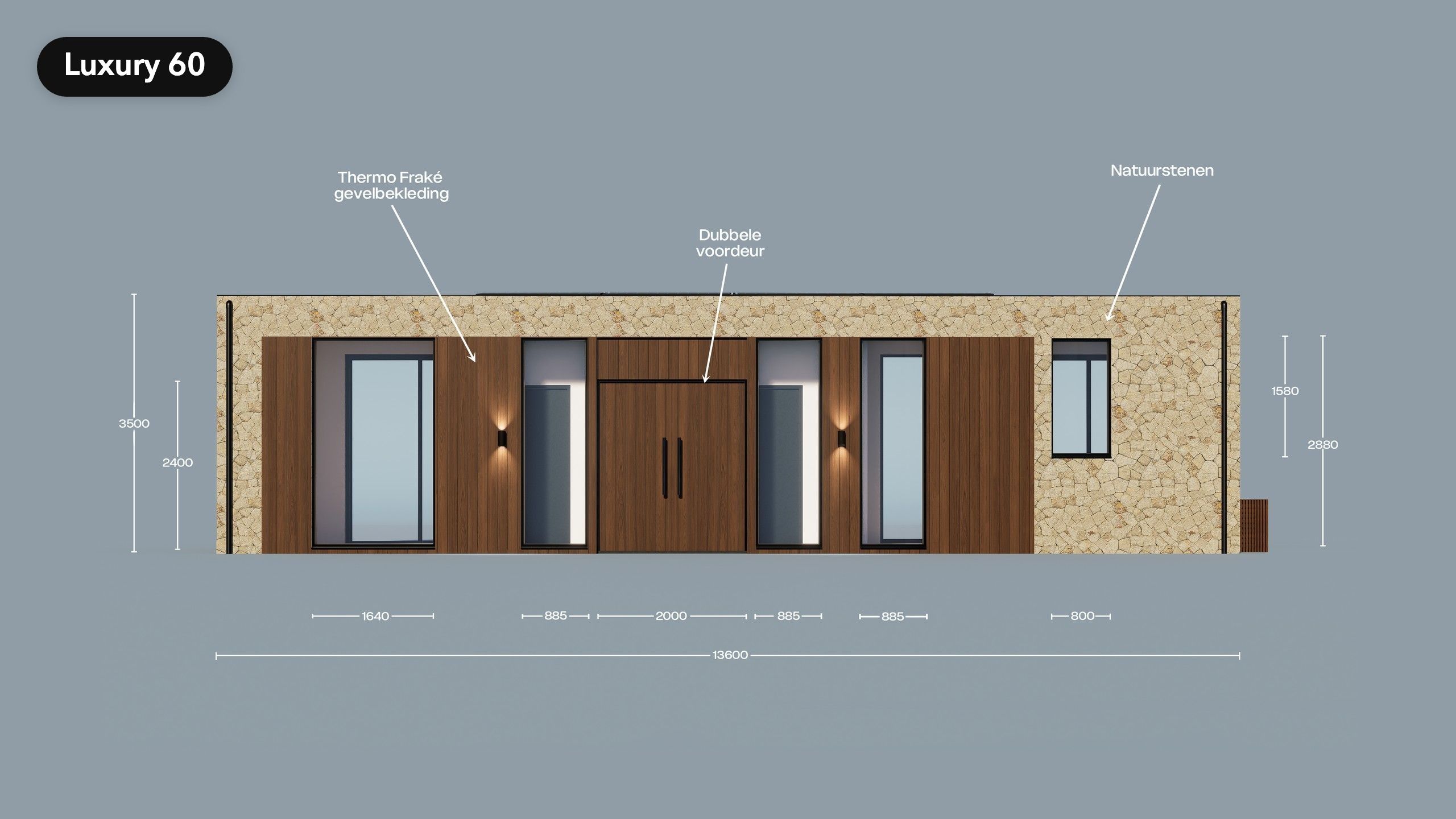 Buitenaanzicht Plexat Luxury 1 van 6
